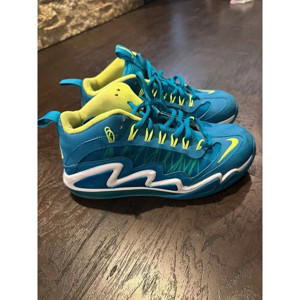 Nike Air Max 360 Diamond Griff Griffey 580398-400 Men Sz 9 Volt Turquoise White‎
